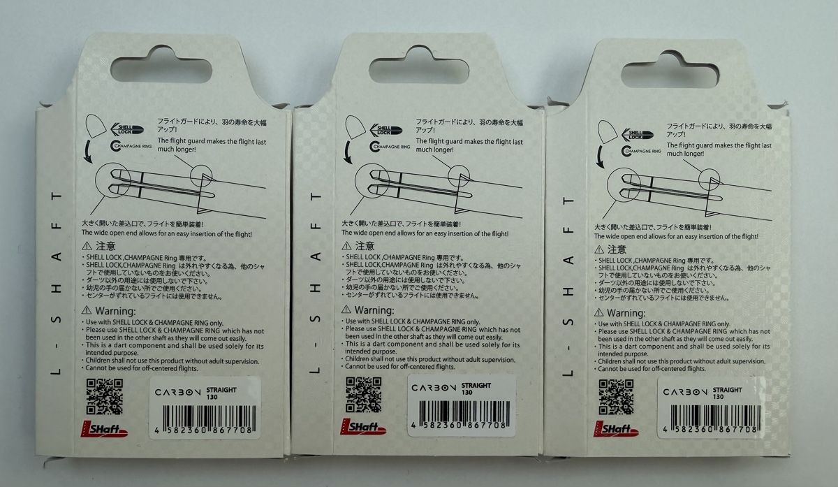 Jeux de fléchettes: L-STYLE L-SHAFT CARBON 130 – Neuf avec emballage d'origine à Zürich par Syossmen 1