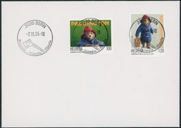 2024 - Paddington - Ersttagsbrief FDC ET - Ersttag Voll