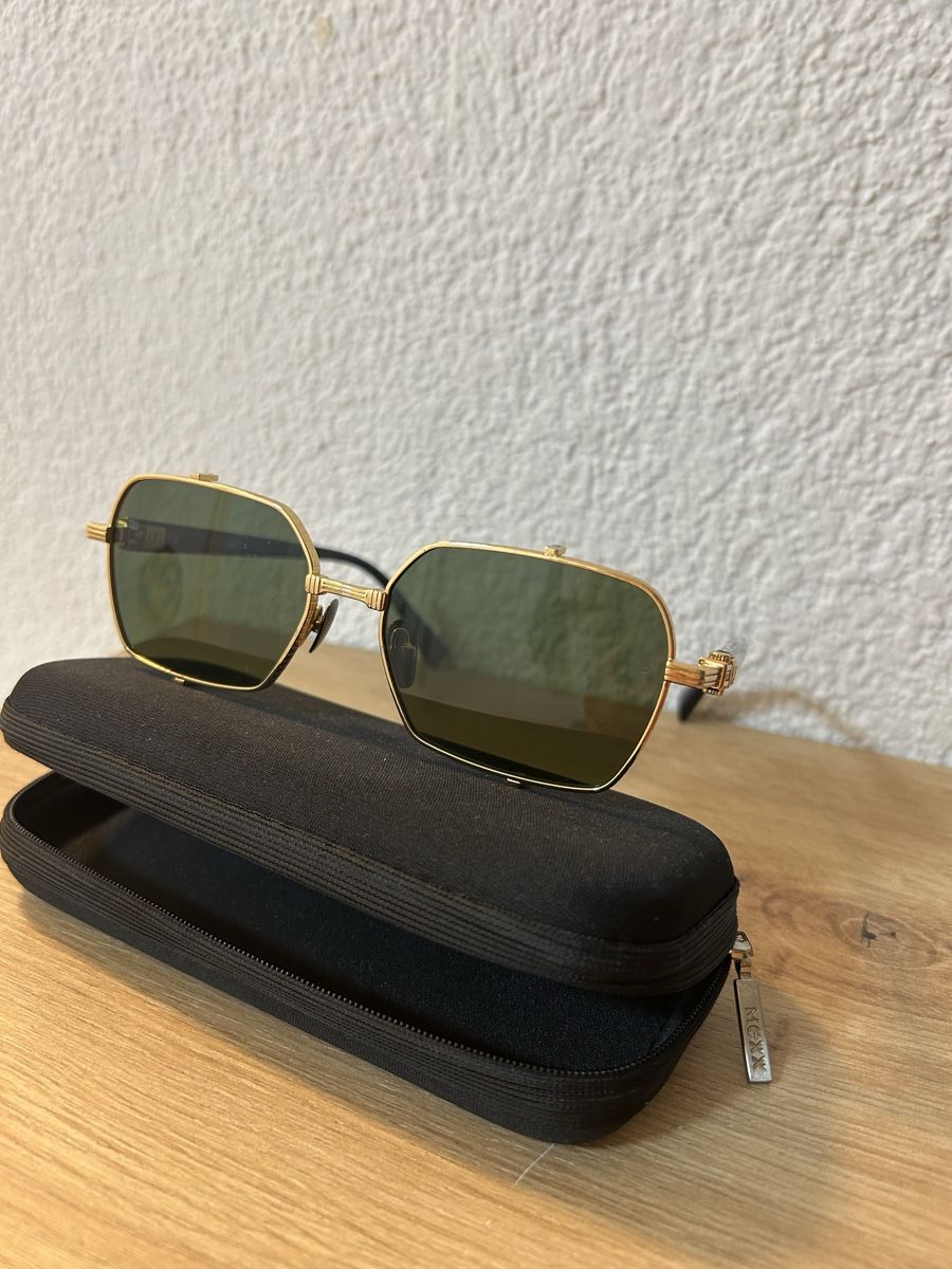 Balmain Occhiali & Lenti: BALMAIN BRIGADE Sonnenbrille Gold  – Difettoso da Rothrist venduto da Miri_sm6 1