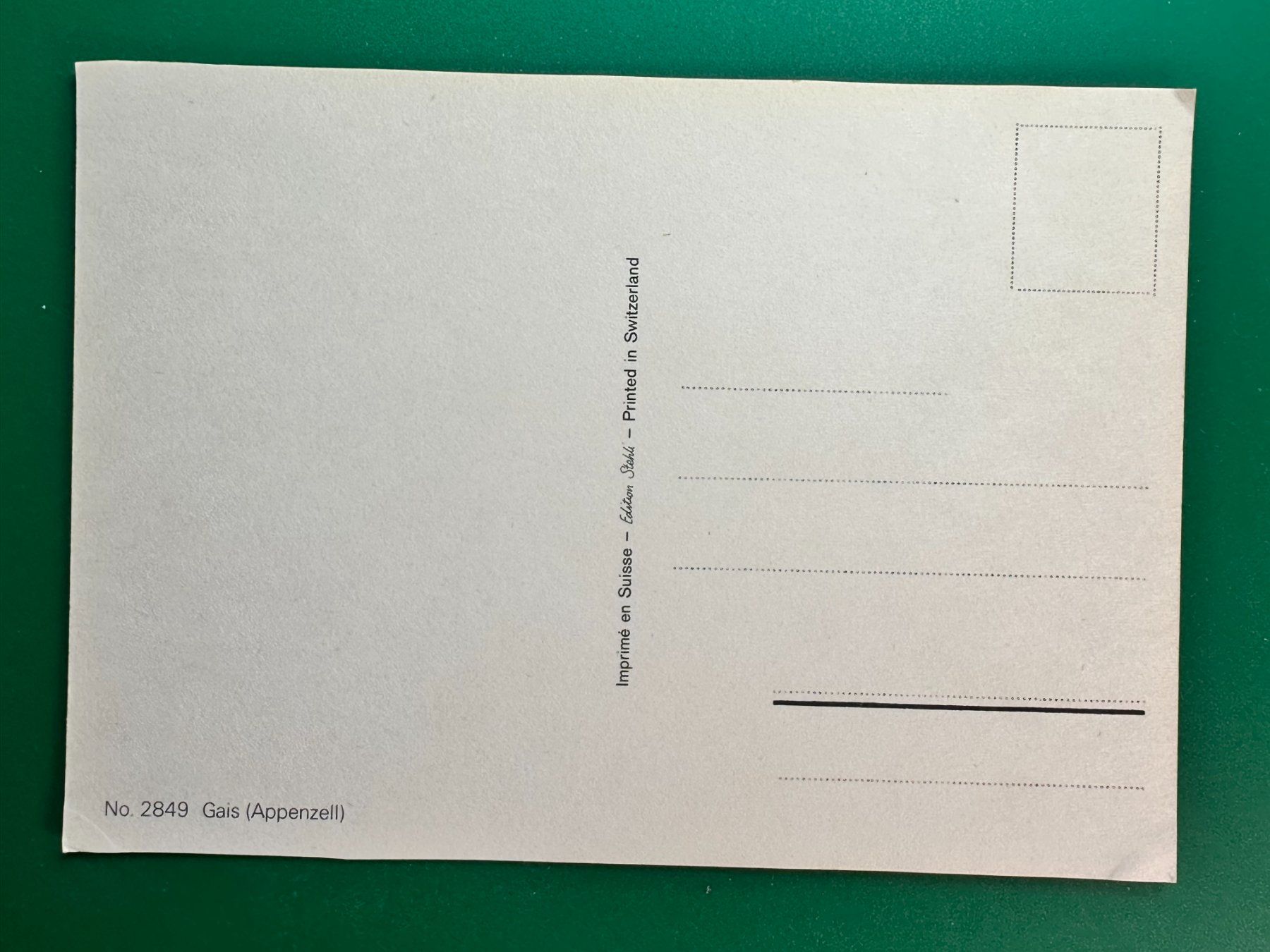 Cartoline postali: Gais - Appenzell - Oldtimer – Usato da Steg VS venduto da danwer74 1