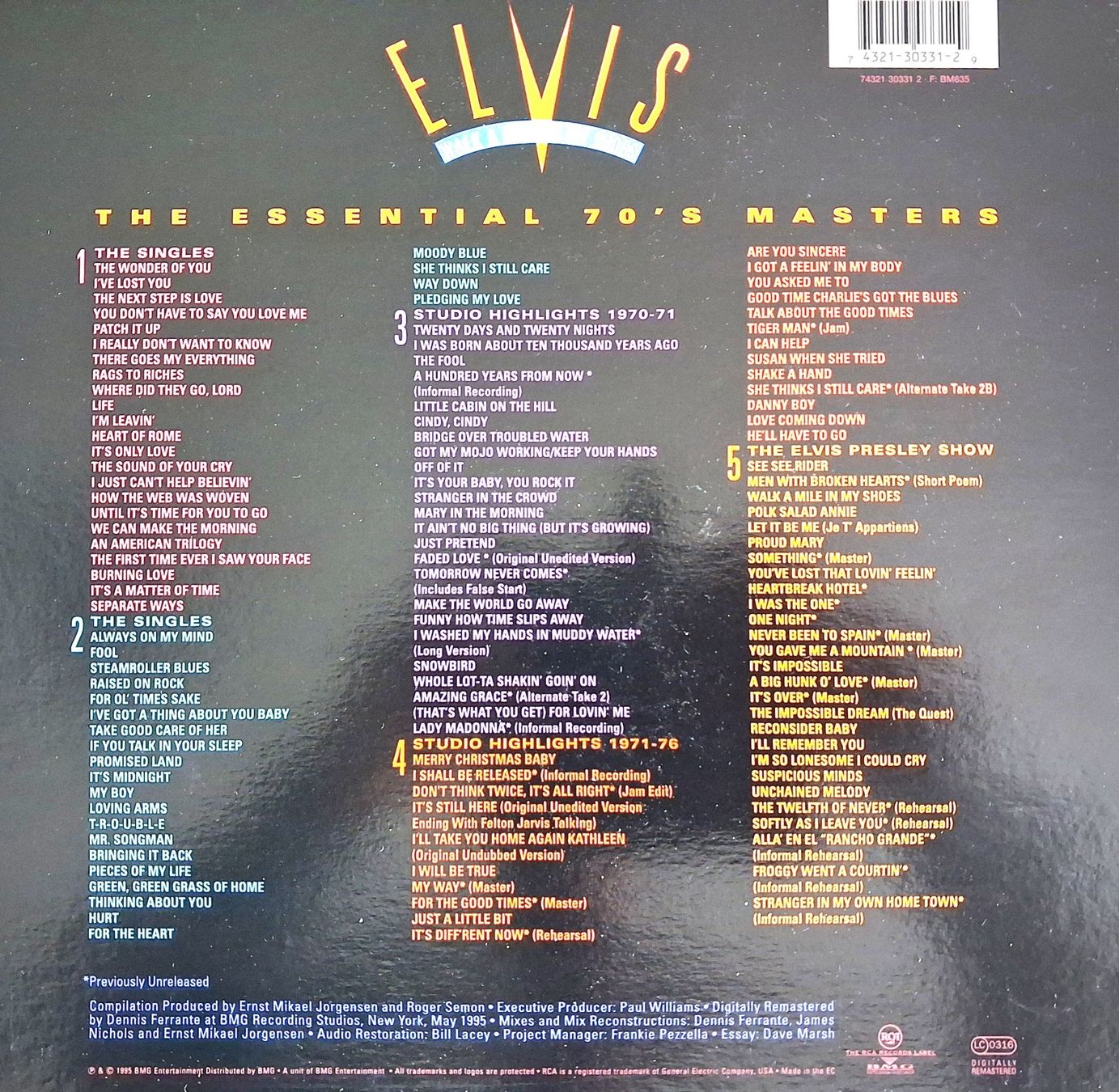 CD: Elvis - The Complete 50s & 70s Masters, 2 Boxen, 10 CD's – Usato da Wilderswil venduto da Silverybrown 4