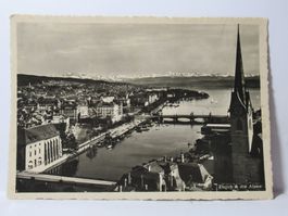 Zürich und die Alpen 1924