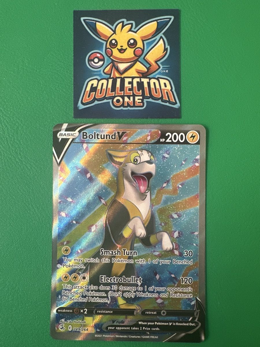 Michelin Sammelbilder & Trading cards: Pokemon Boltund Fullart Rare Top Englisch – Neu (gemäss Beschreibung) aus Lommiswil von CollectorOne