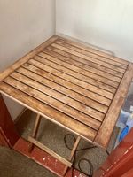 Klapptisch für Garten/ Balkon, Holz