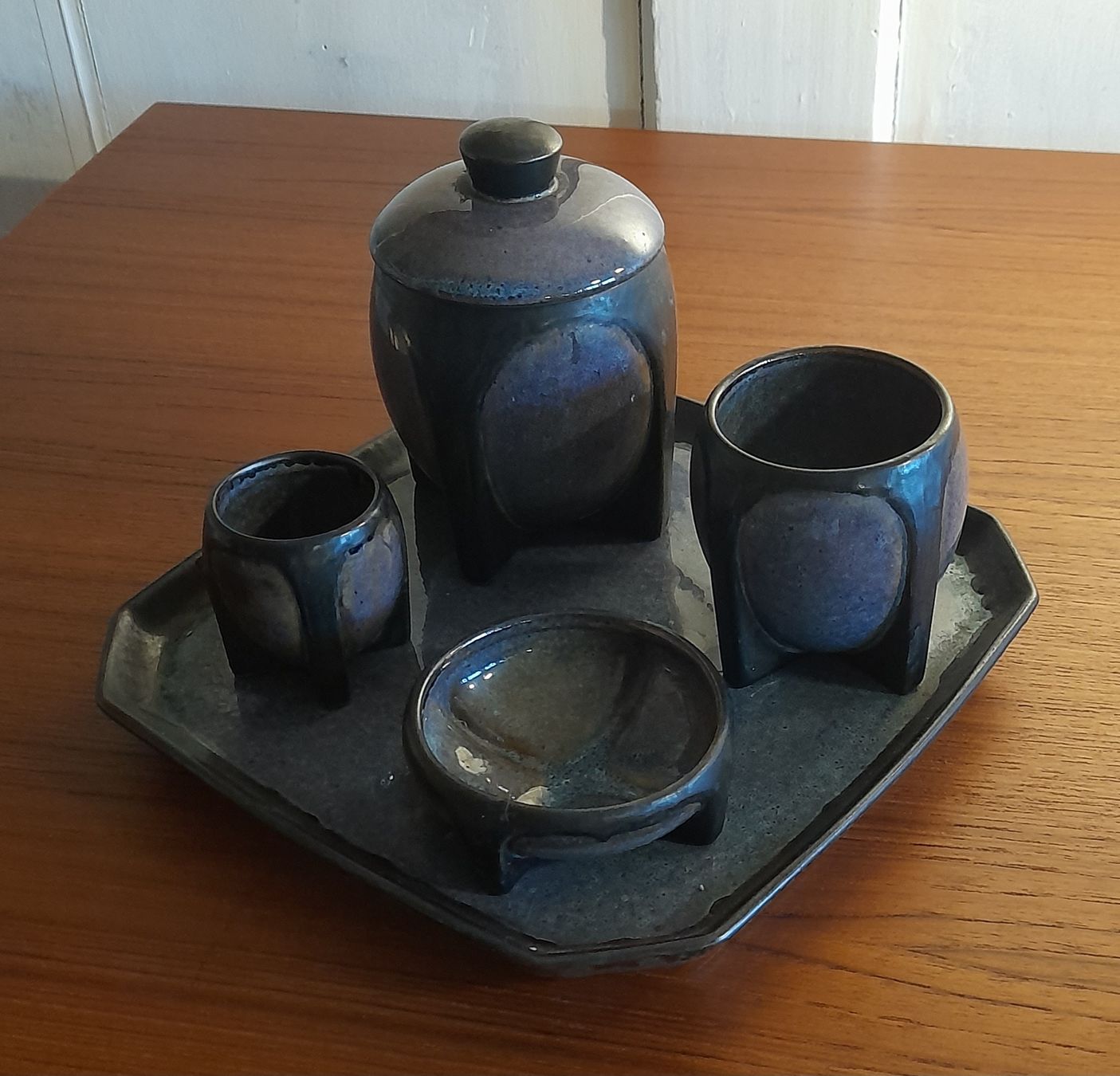 Schalen: Rares Denbac Jugendstil Tabak Service – Gebraucht aus Haslen AI von Vintagelix 5