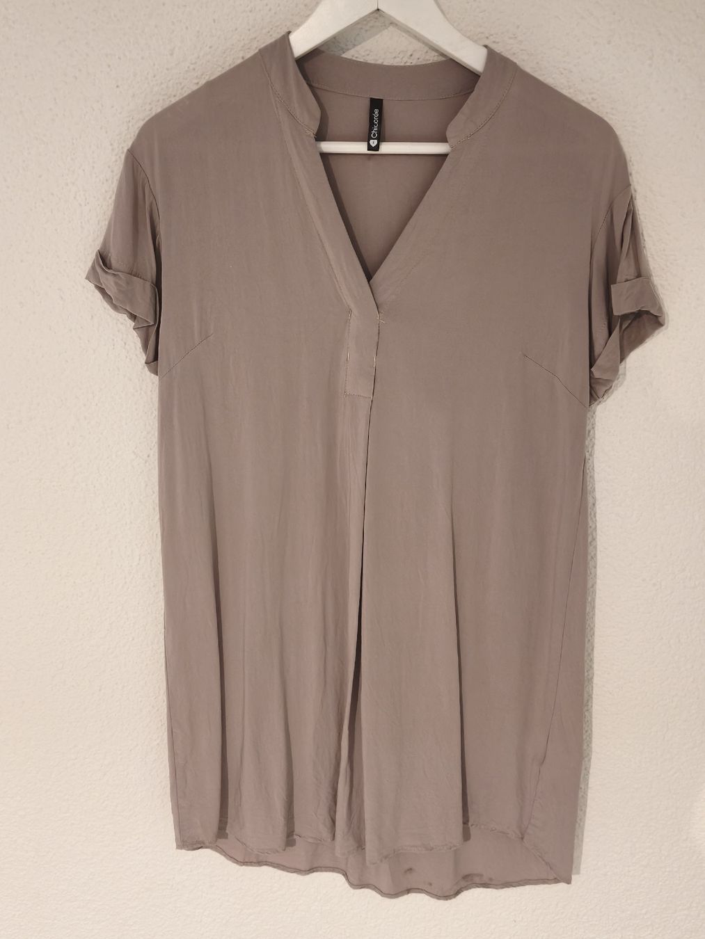Kleider: Beiges Sommer Kleid in Gr.S – Neu (gemäss Beschreibung) aus Emmetten von SecondhandSiska 3