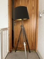 Stehlampe Stativ Design Metall braun gebraucht