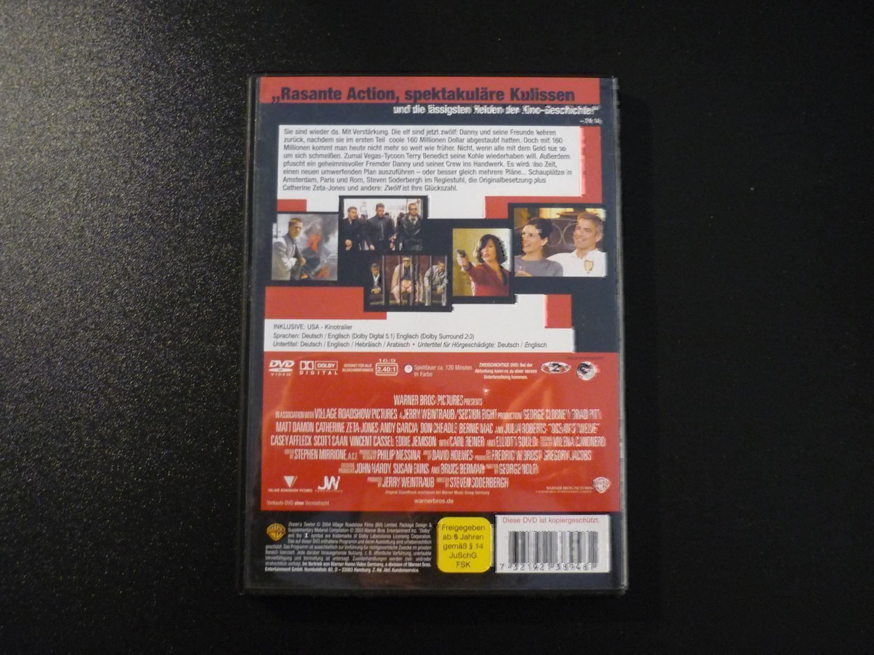 Tutti i DVDs: Ocean's Twelve – Usato da Erstfeld venduto da Uhu1980 2