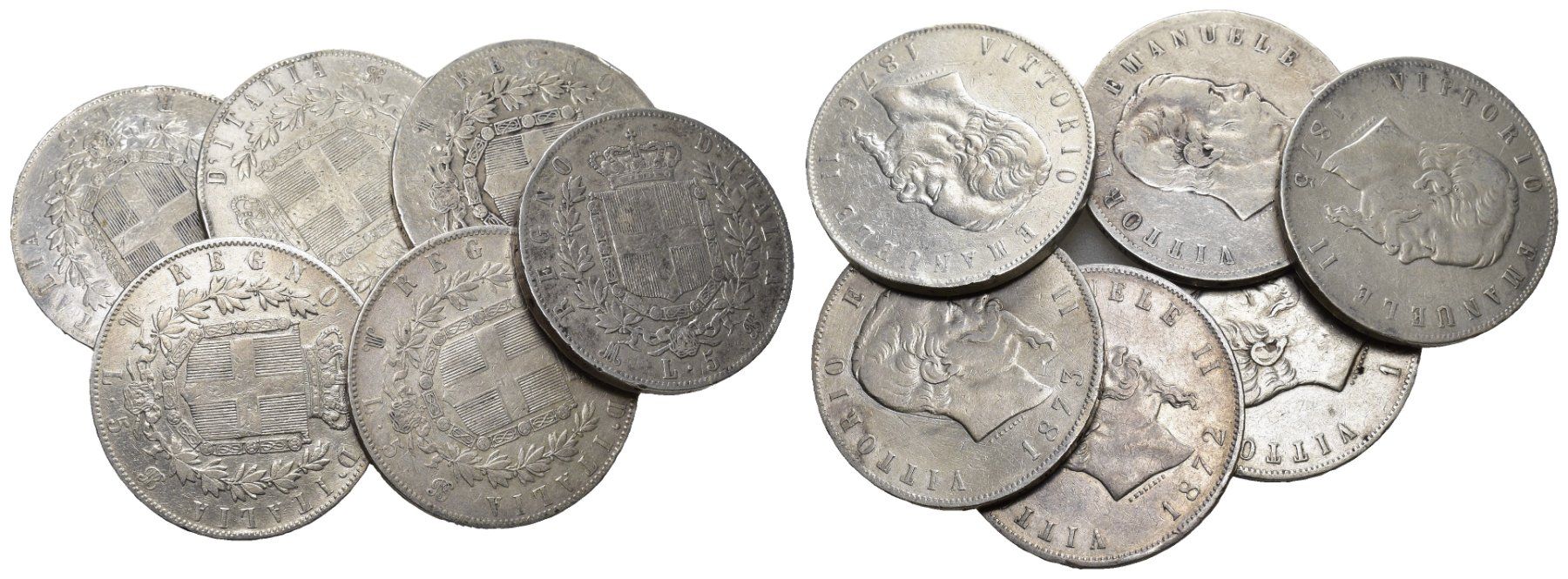 Tutti le monete: Italien Lot 5 Lire – Usato da Bern venduto da numismatictops