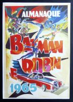 BATMAN E ROBIN ALMANAQUE 1965 BATMOBILE REPRO PRINT POSTER