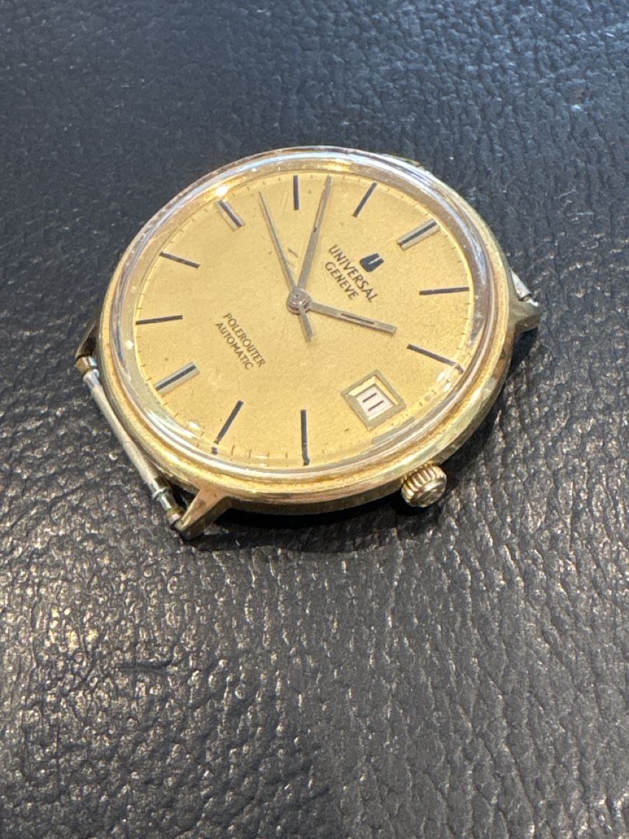 Universal Genève Uhren: Universal Polerouter Automatic 18K/750 Rare !! – Gebraucht aus Chavornay von Gold-Gym 1