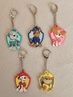 Schlüsselanhänger Paw Patrol 5er Set Neu
