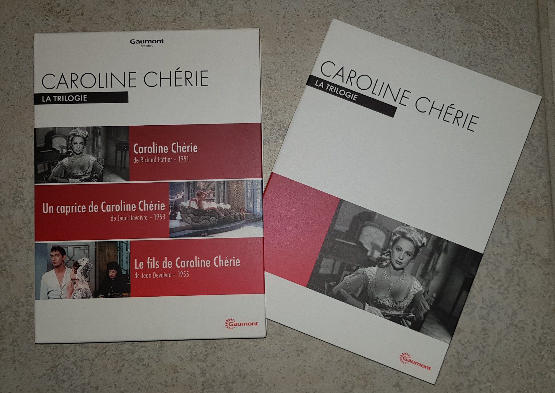 Alle DVDs: CAROLINE CHERIE - La Trilogie Gaumont – Neu (gemäss Beschreibung) aus St.Antoni von Leiasolo 2