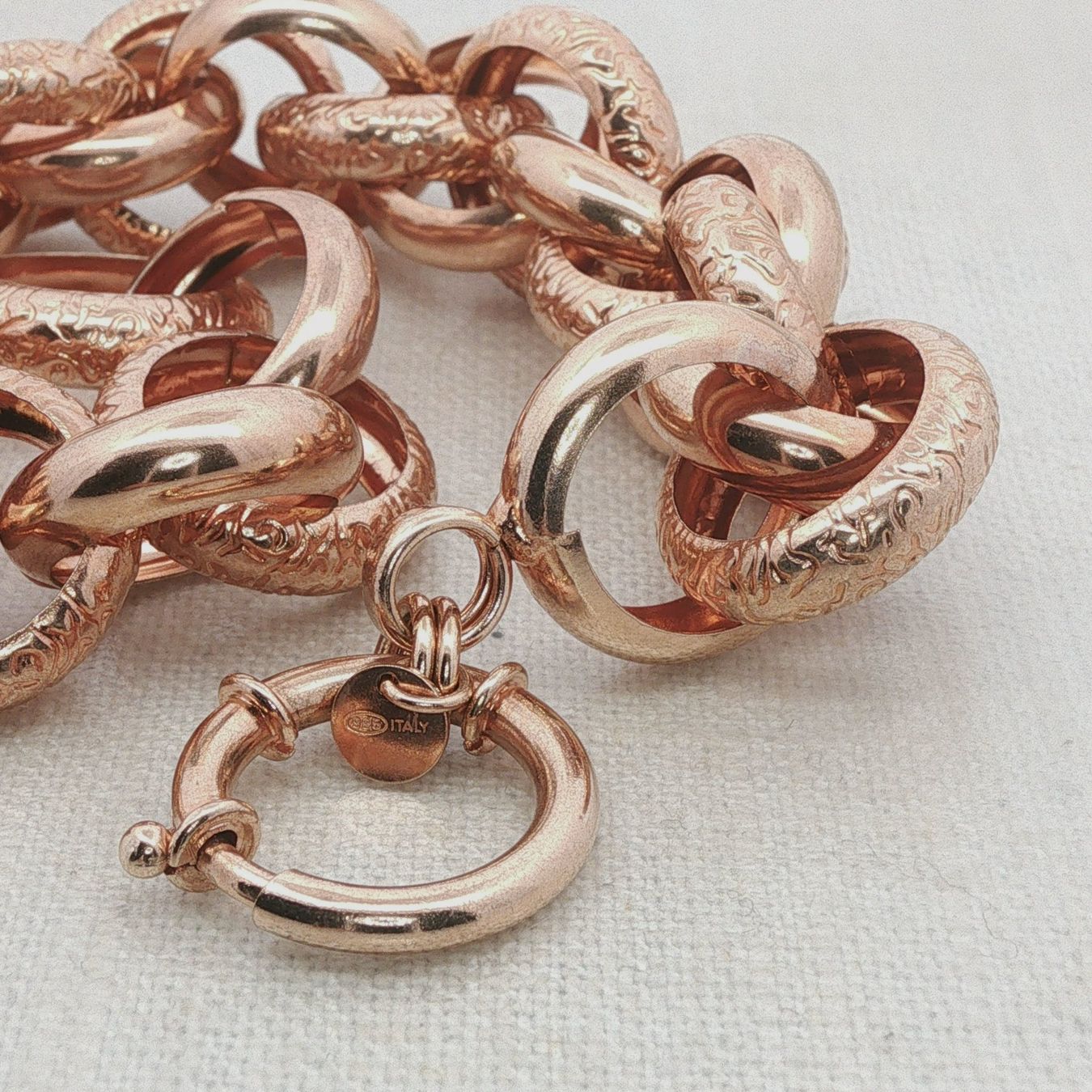 Olga Ribler Bracciali & Braccialetti: Statement Armband Sterling Silber rosevergoldet – Nuovo (secondo la descrizione) da Luzern venduto da Schmuckoutlet 1