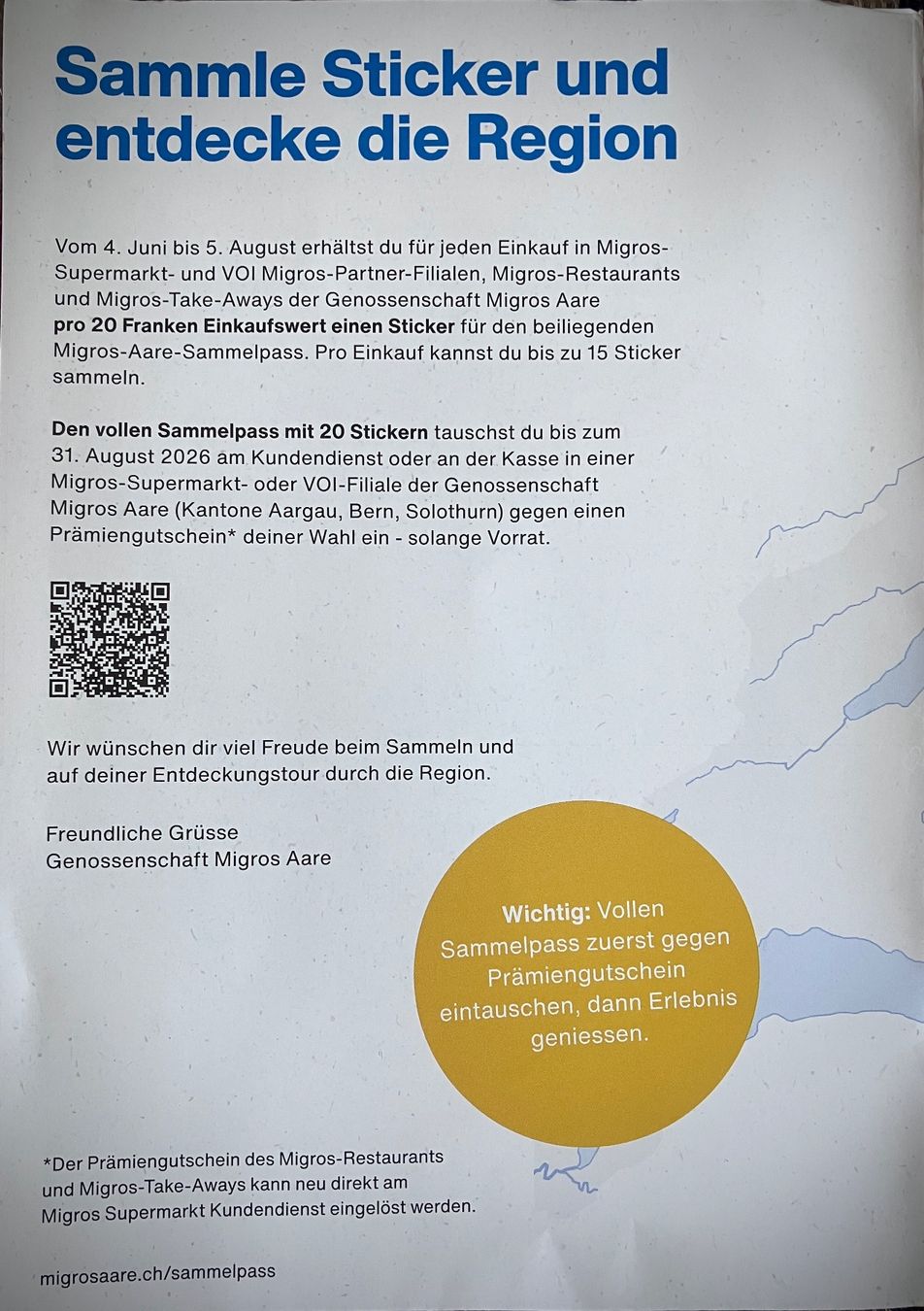 Migros Raccolte di bollini & punti: Migros Aare Sammelpass komplett – Nuovo (secondo la descrizione) da Aarau venduto da Rdodger 4