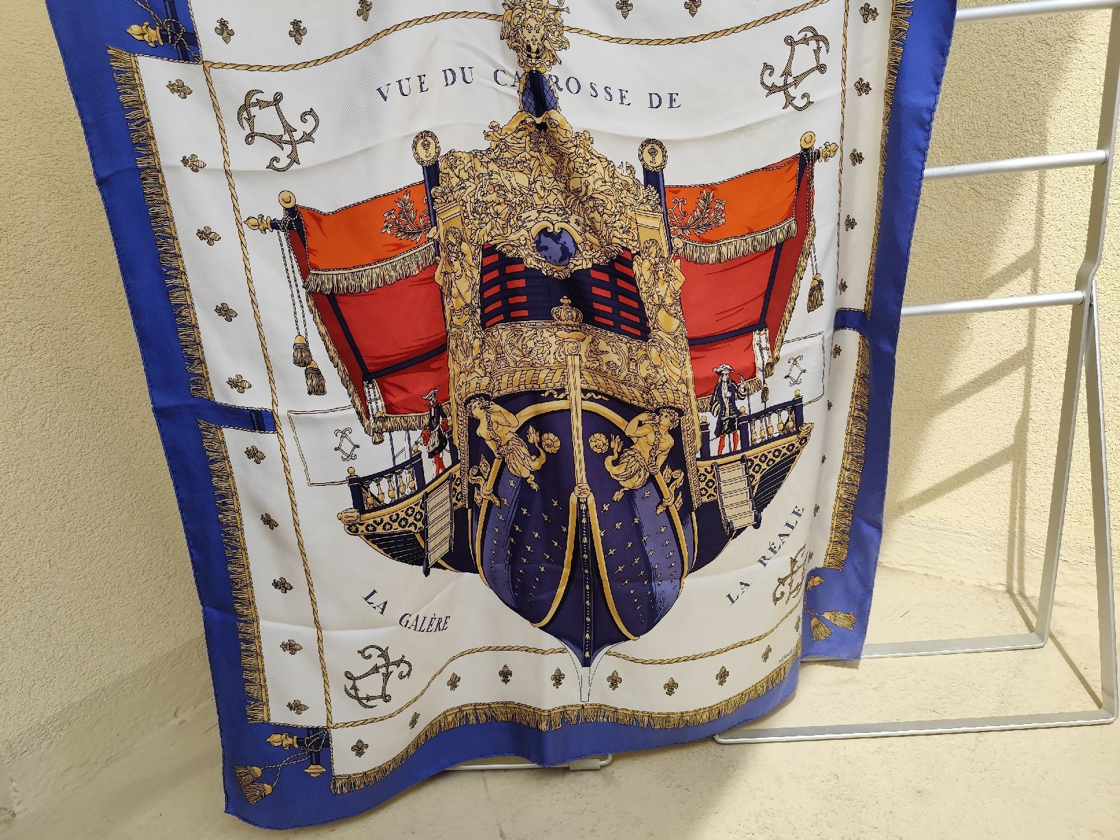 Hermès Foulard & Sciarpe: Carré Hermès Galère la Réale – Usato da Montreux venduto da prl_z2lr