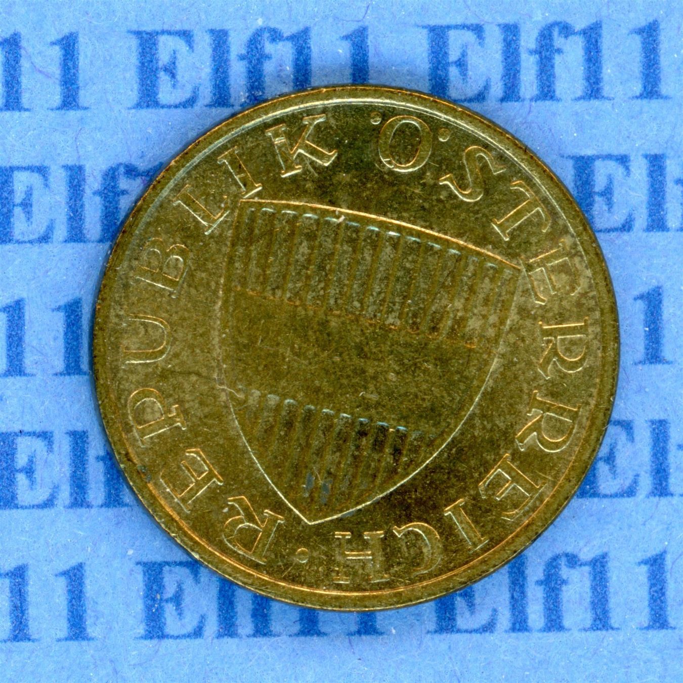 Tutti le monete: ATS___0.50 1989 -vz 50 Groschen – Usato da Widnau venduto da Elf11 1