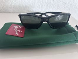 Kinder Sonnenbrille Ray-Ban RL8056S schwarz guter Zustand