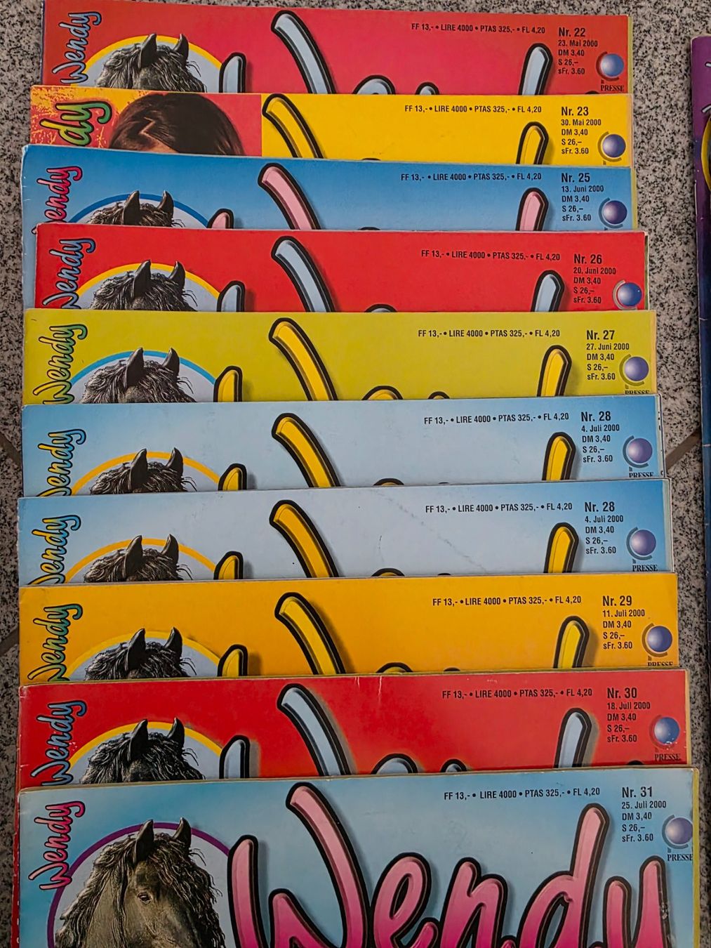 Fumetti: Wendy Comic Hefte/ Pferde Zeitschriften von 2000 – Usato da Tägerschen venduto da mamirockt 4