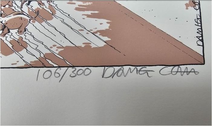 Grafica & Litografie: Daniel Ceppi Lithorgrafie signiert nummeriert – Usato da Bruettisellen venduto da Collector_Store 1