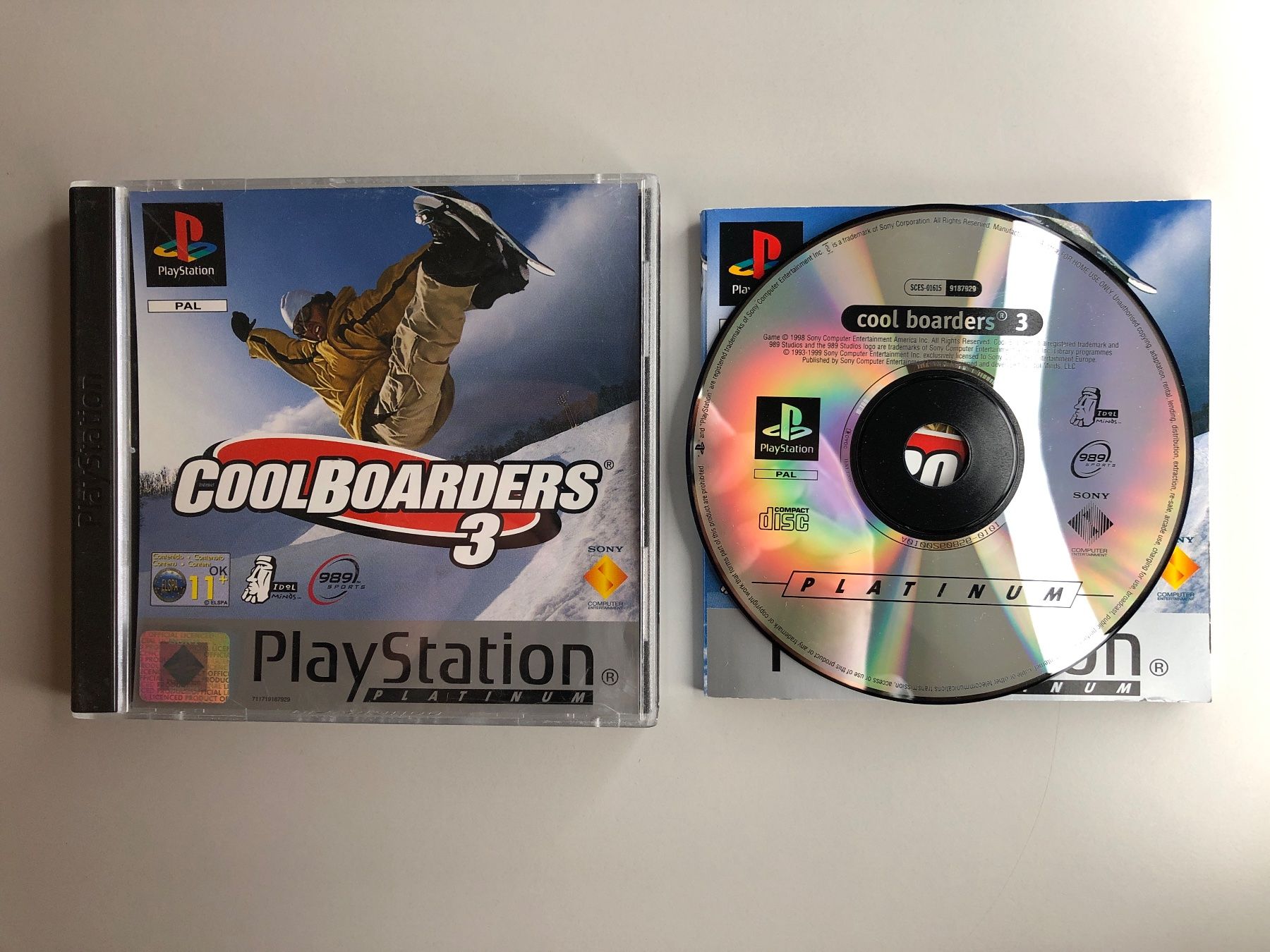 Sony Giochi: Cool Boarders 3 - PS1 – Usato da St.gallen venduto da taduz