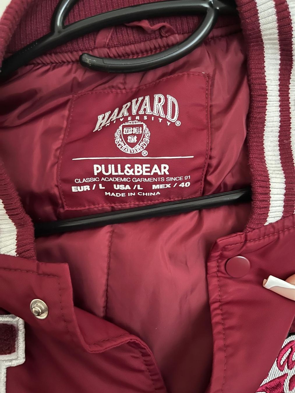 Pull&Bear Giacche: Jersey Havard Jacke – Usato da Schaffhausen venduto da Gavran02 2