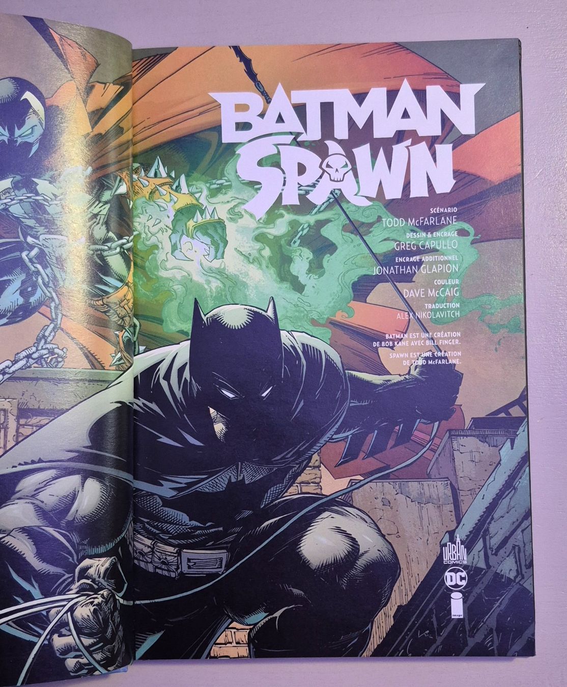 Comics: Batman/Spawn - Todd McFarlane & Greg Capullo - EO TBE – Gebraucht aus Grand-Lancy von loi_599y 3