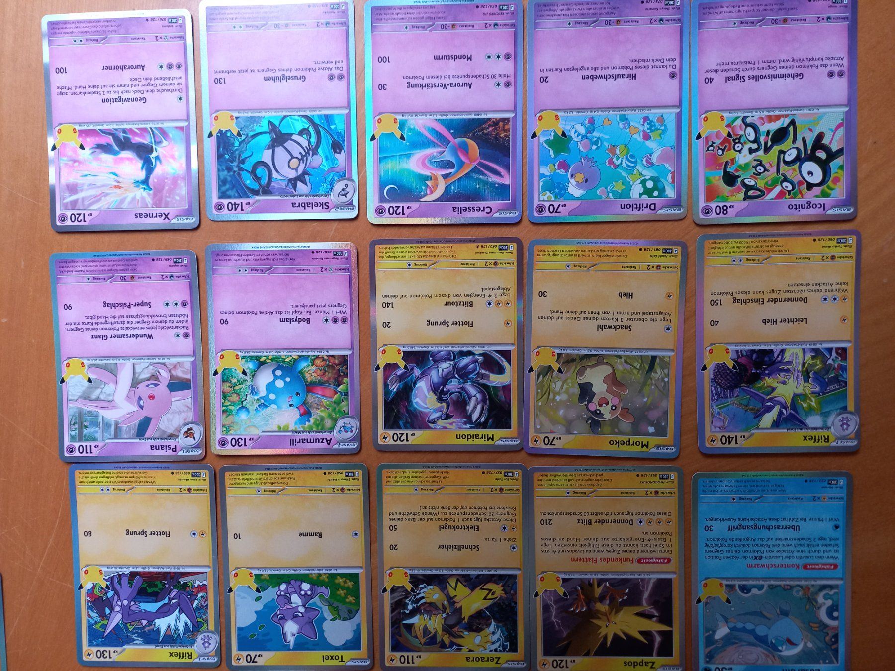 Pokémon Sammelbilder & Trading cards: Pokémon 30th - 69 Karten - DE – Gebraucht aus St. Gallen von cla_m9gb 1