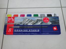 Caran d'Ache Malkasten mit 8 Farben