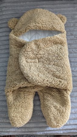 gefütterter Baby-Overall Gr. 3 Monate. 