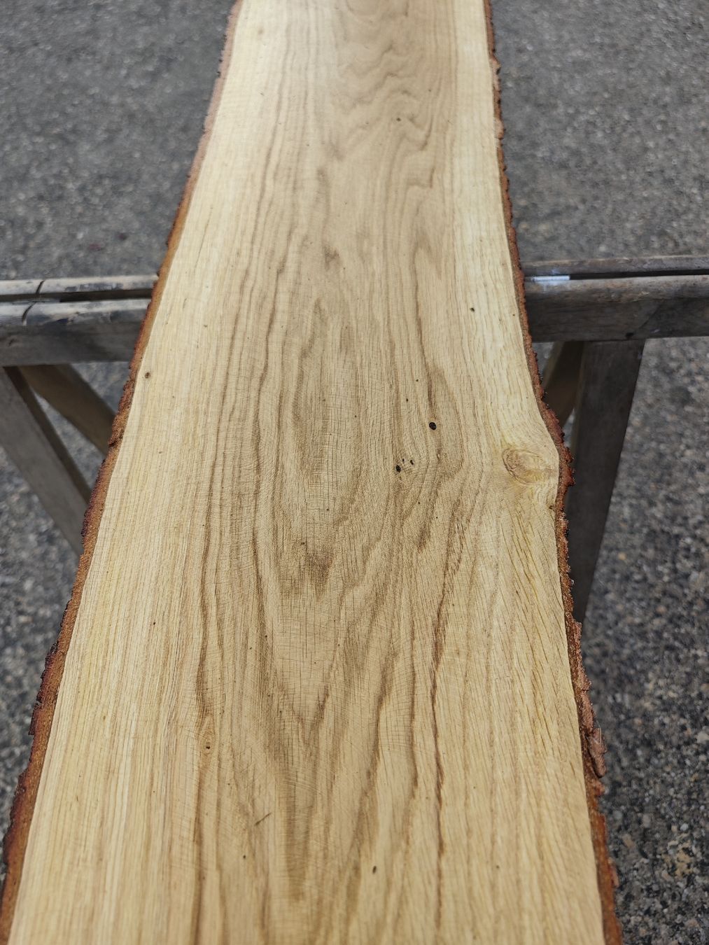 Articoli in legno: E7 Eichenbrett massiv 30 mm – Luftgetrocknet – Nuovo (secondo la descrizione) da Brittnau venduto da Toebiholz 3