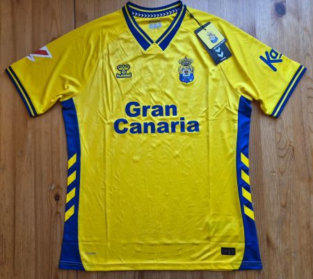 UD Las Palmas Trikot Hummel NEU Grösse L Spanien Fussball