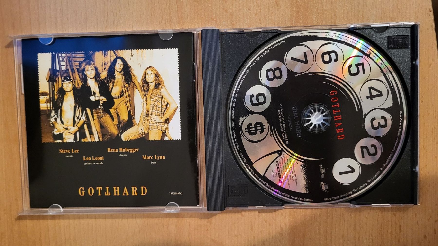 CD: Gotthard - Dial Hard CD – Usato da Gossau SG venduto da tano09 2