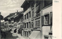 Olten  SO  -   Gasthof zum KREUZ und Schuhhandlung  ca. 1905