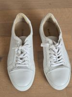Leder Sneakers Weiss