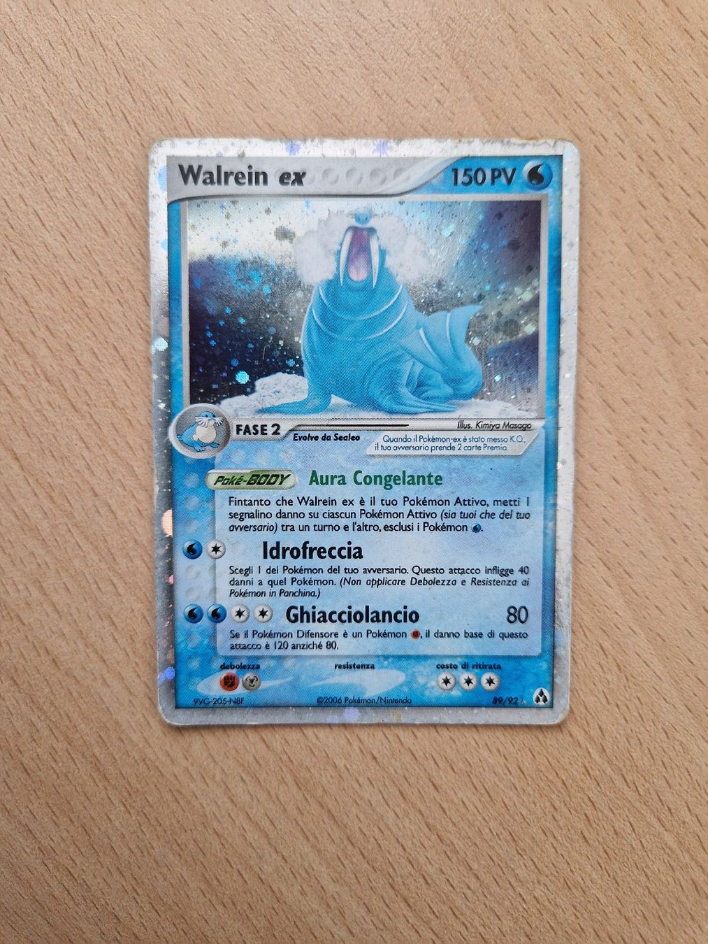 Pokémon Carte collezionabili: Walrein EX - Legend Maker - ITA  – Usato da Romont FR venduto da raj_sjv9 1