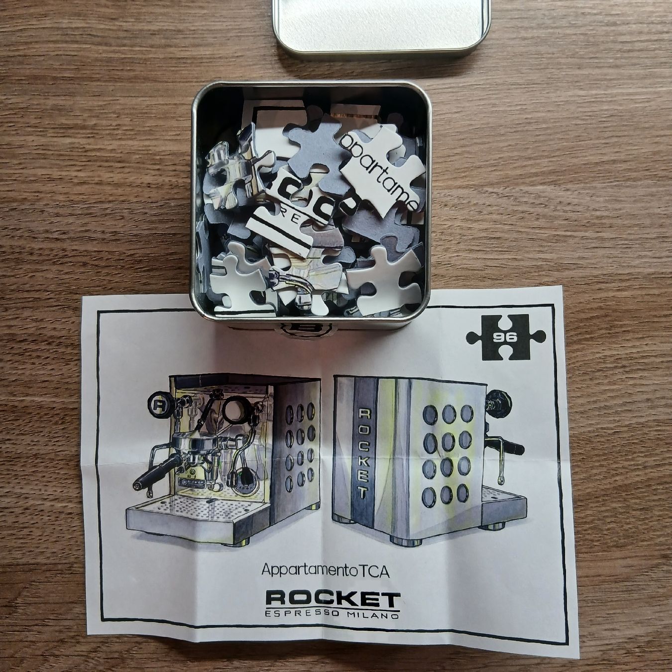 Puzzle: Puzzle Rocked Espresso Milano – Usato da Rapperswil SG venduto da Danii008 1