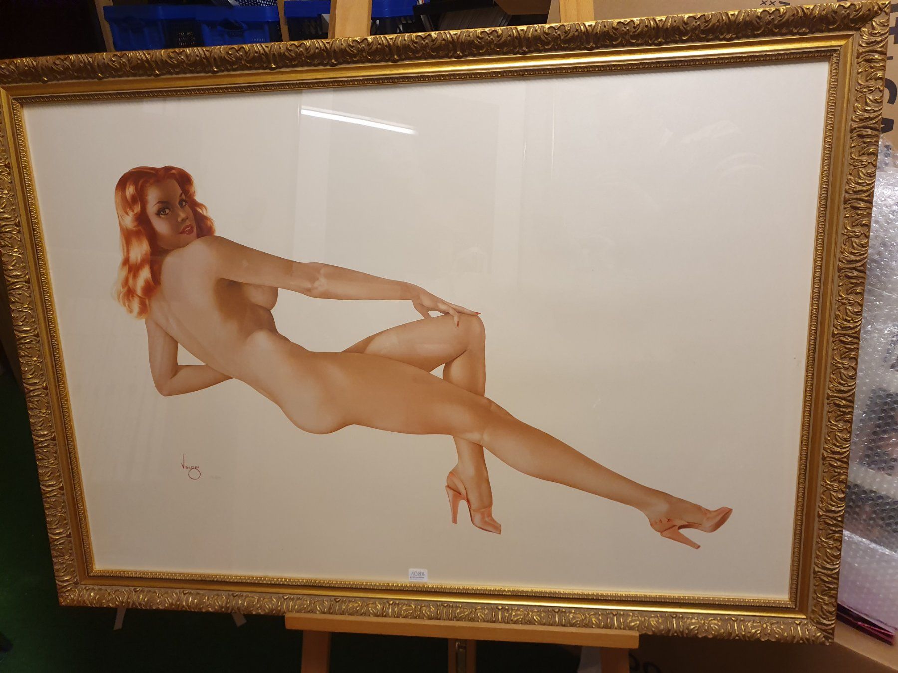 Grafica & Litografie: "RED FIRE" par Alberto Vargas – Usato da Le Grand-Saconnex venduto da Rgt87