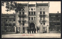 AK Thun, Kaserne, Pforte, 1912