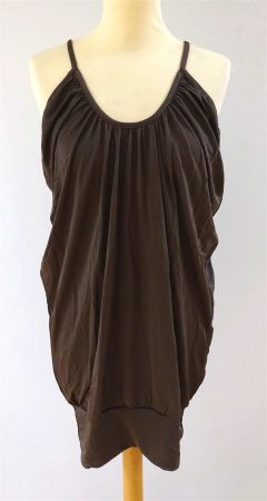 Neues Casual Top - braun - Grösse M