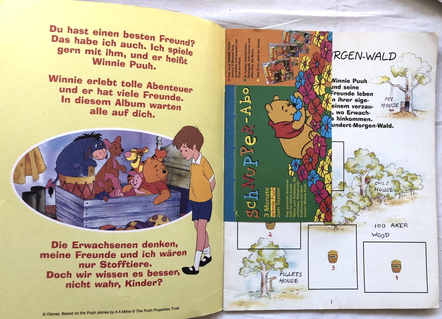 Panini Album: Panini - Album - Winnie Puuh – Usato da Schaffhausen venduto da durruti 1