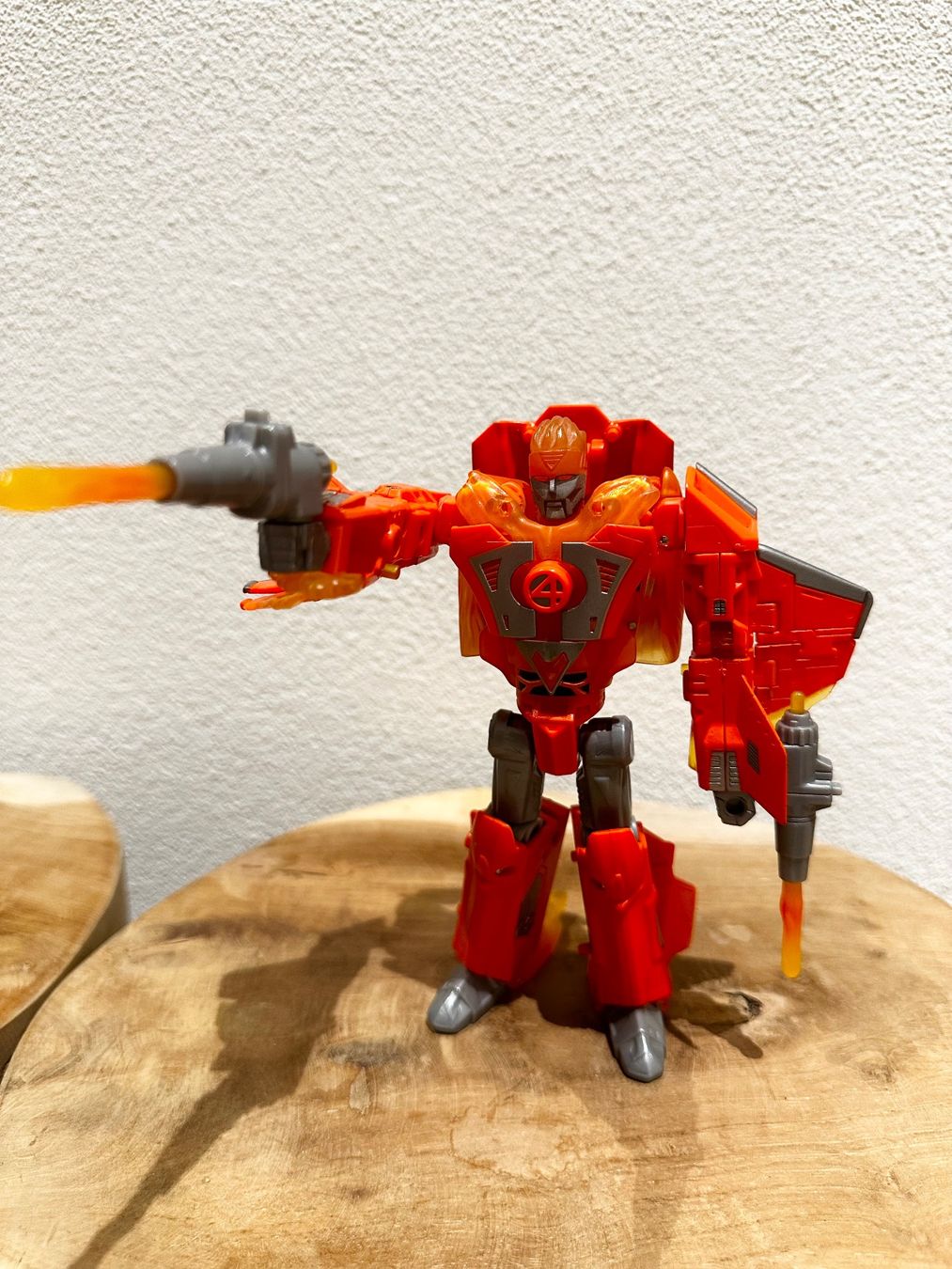Hasbro Figuren: 2008 hasbro Marvel Transformers Crossovers Human Torch – Gebraucht aus Baar von Mic_vL 1