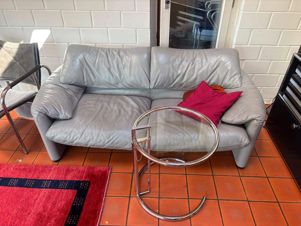 Sofas: Ledersofa Maralunga – Gebraucht aus Küssnacht am Rigi von Andreakamm