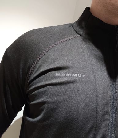 Mammut longsleeve Jacke pullover gr L schwarz Pulli Shirt