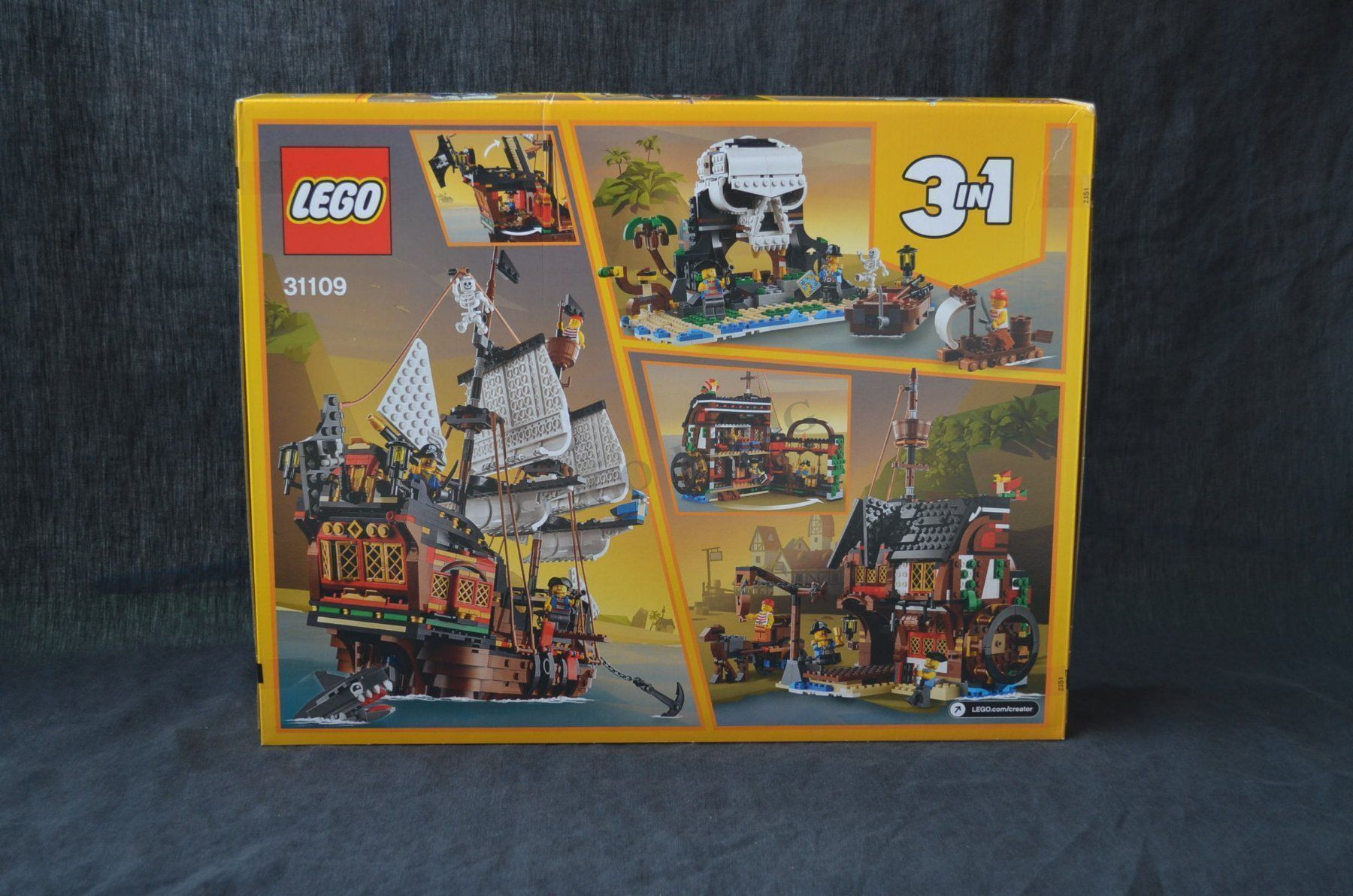 Lego Kit di costruzioni: LEGO 31109 Piratenschiff – Nuovo e nell'imballaggio originale da Wetzikon ZH venduto da LegoKoenig 2