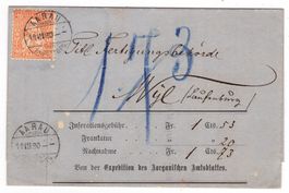 Lettre de Aarau pour Wyl le 11.III.80