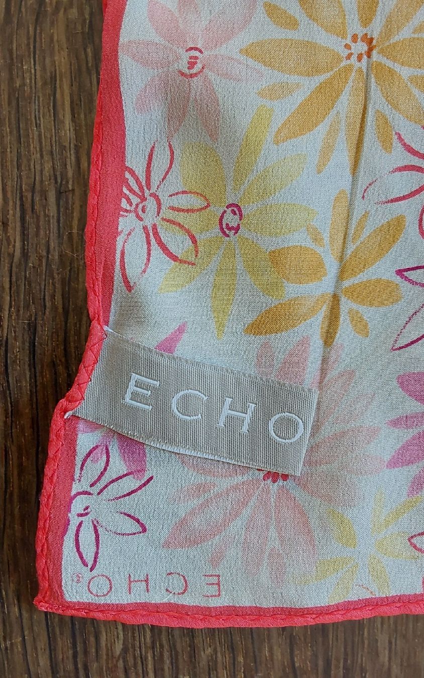 Foulard & Sciarpe: Seidenfoulard  Echo – Nuovo (secondo la descrizione) da Köniz venduto da scopello12 3