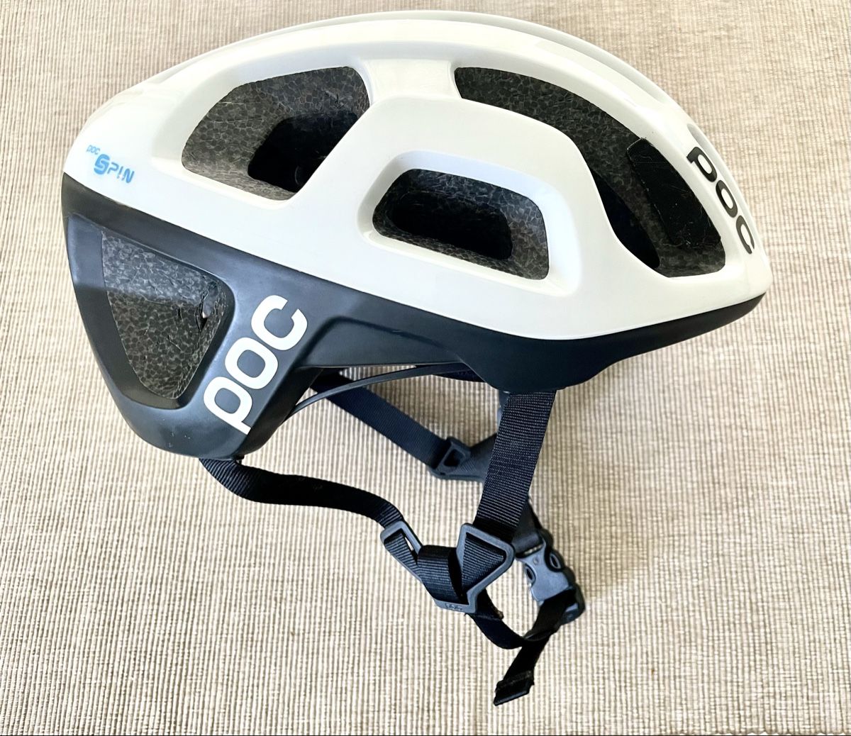 Poc Caschi: Casque POC Octal X SPIN Hydrogen White Taille 50-56 – Nuovo (secondo la descrizione) da Gilly venduto da FlorenceGill 1