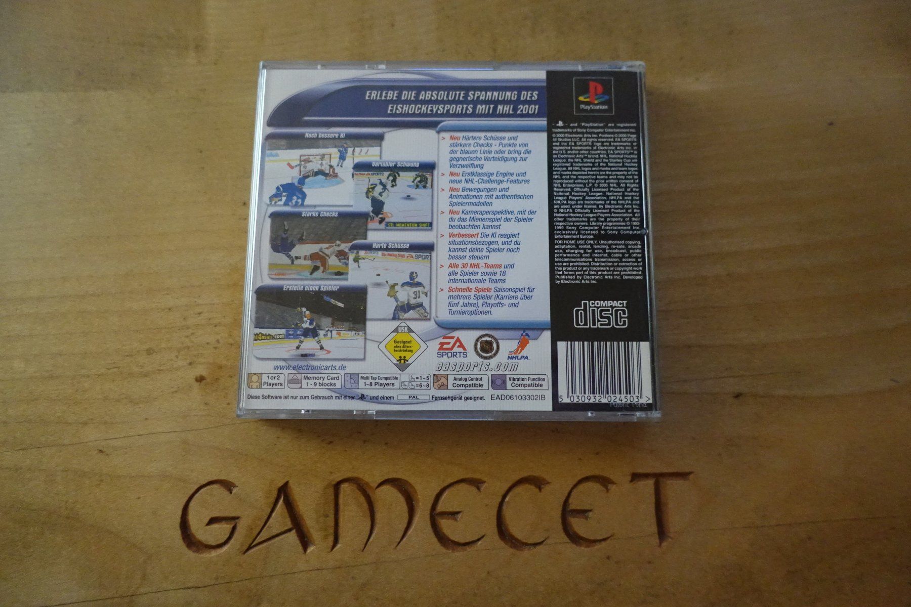 Sony Giochi: NHL 2001 – Usato da Steinach venduto da Gamecet 2