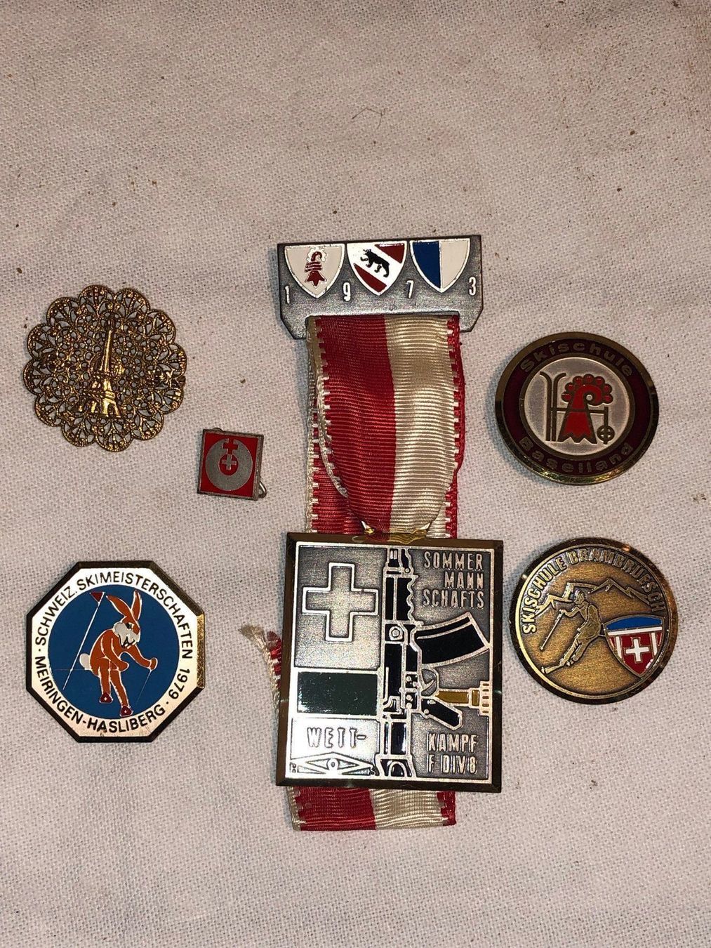 Medaglie: 6 verschiedene Plaketten – Usato da Röschenz venduto da sosojojo13 5